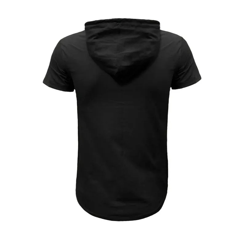 تیشرت کلاه دار مردانه طرح Under Armour مدل S5768 مشکی سایز بندی مناسب چهار فصل