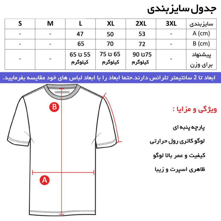 تیشرت یقه گرد آستین کوتاه مردانه طرح تیم منچستر رنگ مشکی جنس نخی اعلا سایز L XL 2XL
